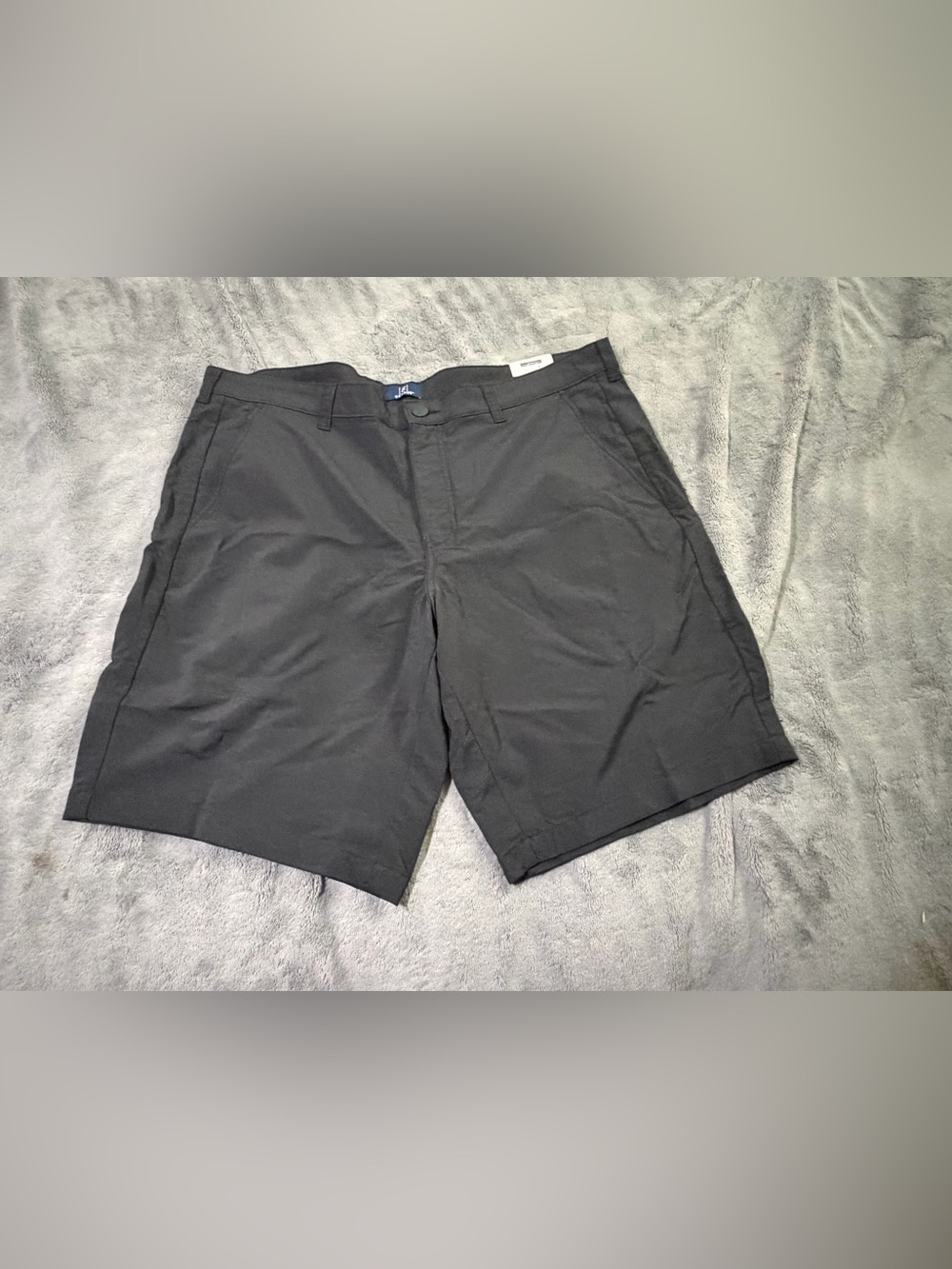 George Black Flat Front Men's Shorts
